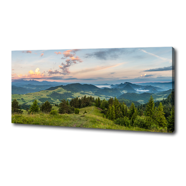 Tablou pe pânză canvas Panorama Pieniny