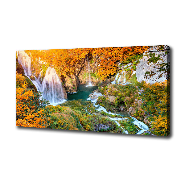 Print pe canvas Cascada în toamna