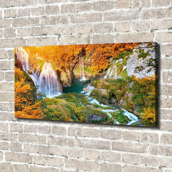 Print pe canvas Cascada în toamna