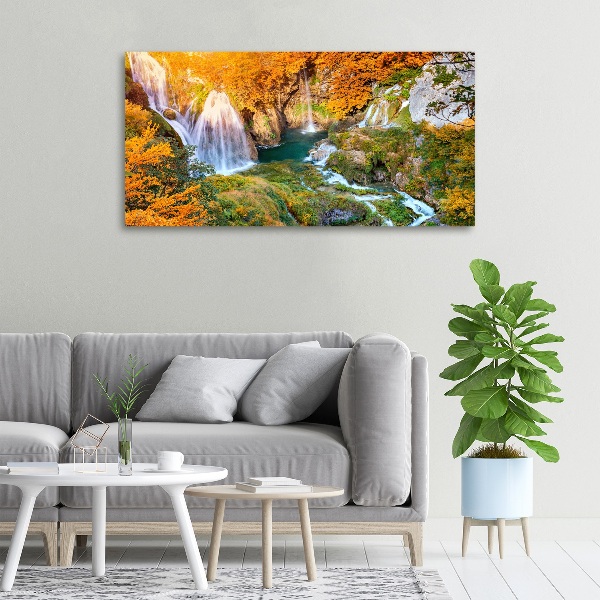 Print pe canvas Cascada în toamna