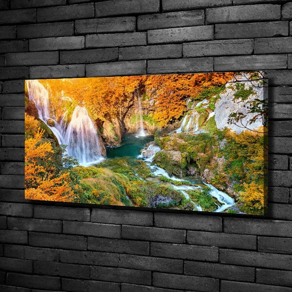 Print pe canvas Cascada în toamna