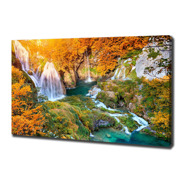 Print pe canvas Cascada în toamna