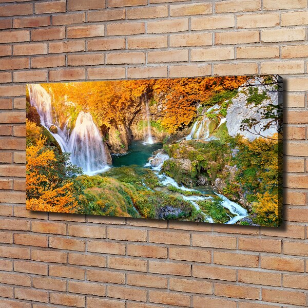 Print pe canvas Cascada în toamna