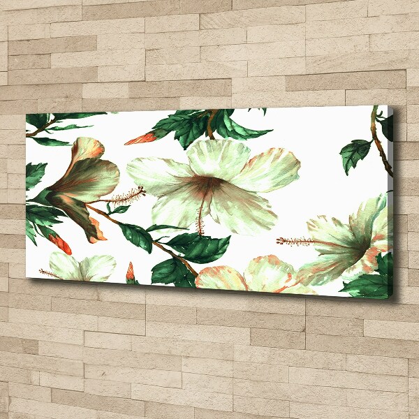 Print pe canvas flori de hibiscus