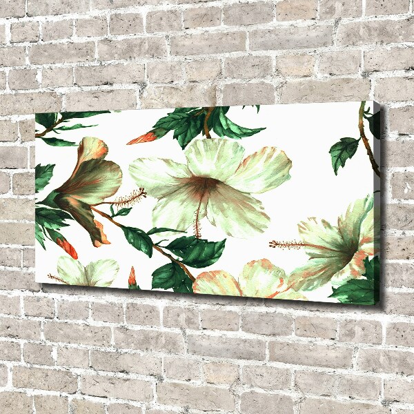 Print pe canvas flori de hibiscus