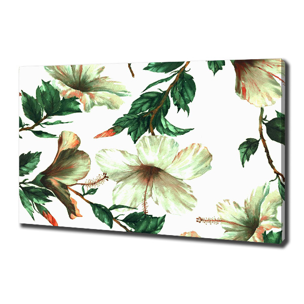 Print pe canvas flori de hibiscus