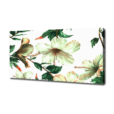 Print pe canvas flori de hibiscus