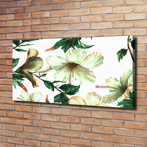 Print pe canvas flori de hibiscus