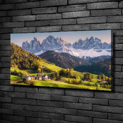 Tablou canvas panorama munților