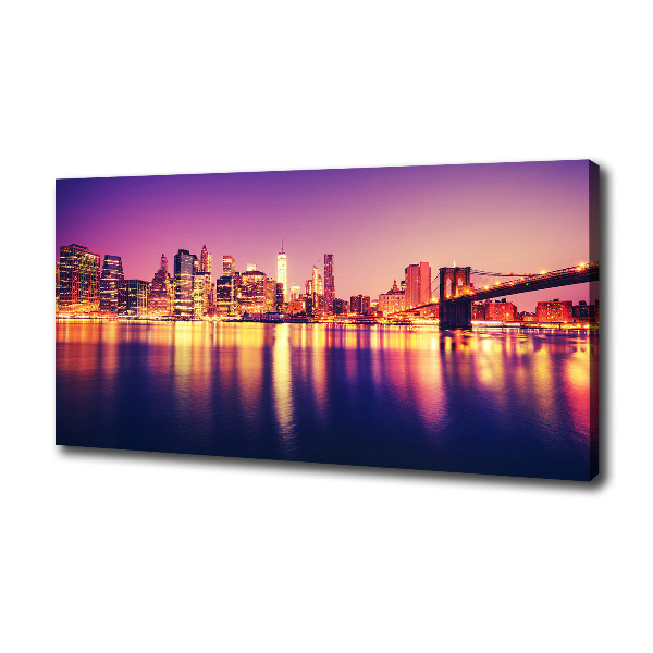 Print pe canvas Manhattan New York City