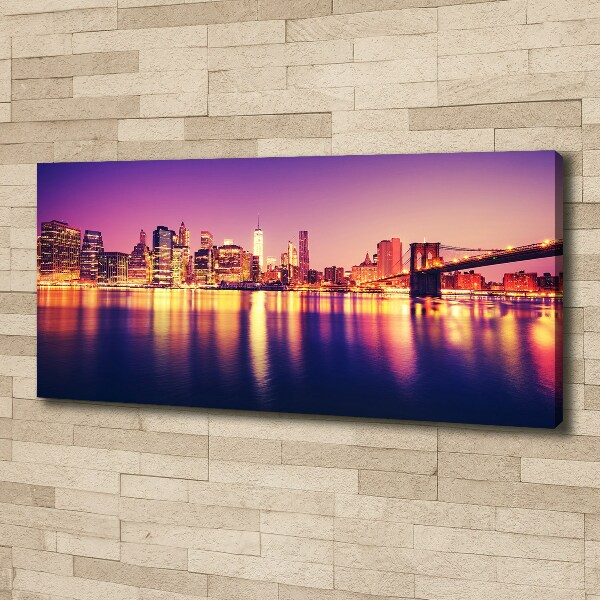 Print pe canvas Manhattan New York City