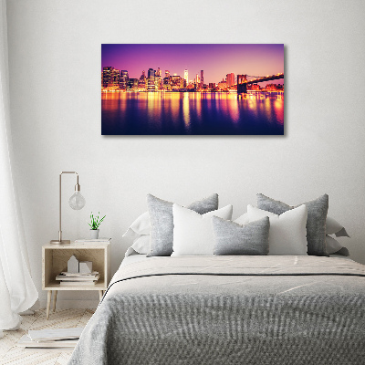 Print pe canvas Manhattan New York City