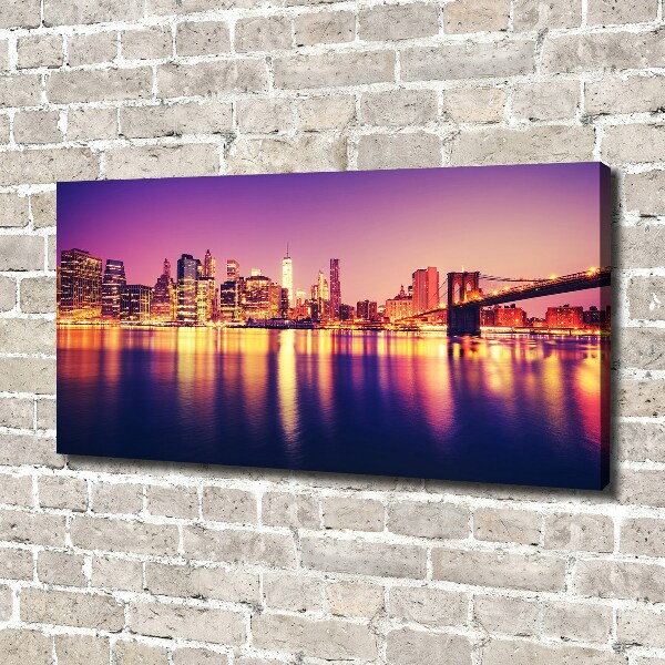 Print pe canvas Manhattan New York City