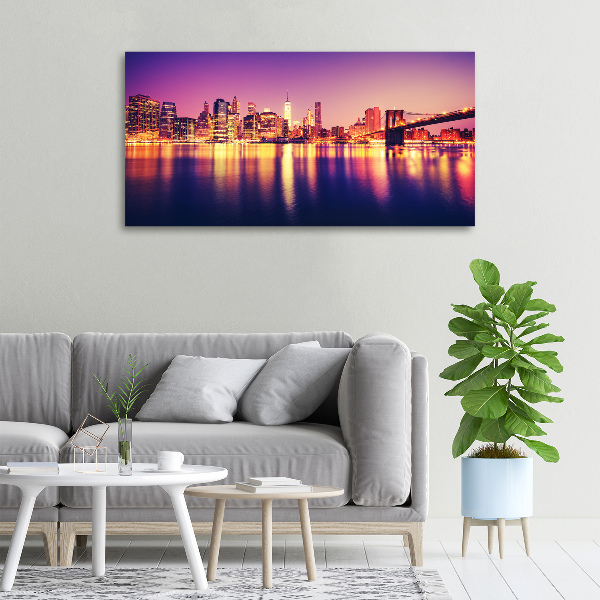 Print pe canvas Manhattan New York City