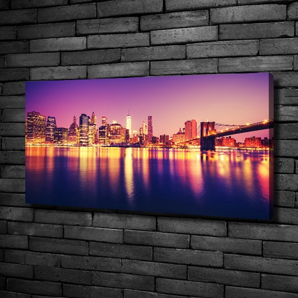 Print pe canvas Manhattan New York City