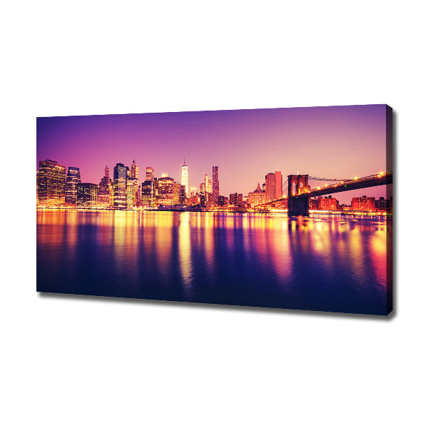 Print pe canvas Manhattan New York City