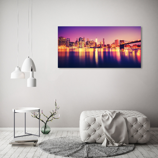 Print pe canvas Manhattan New York City