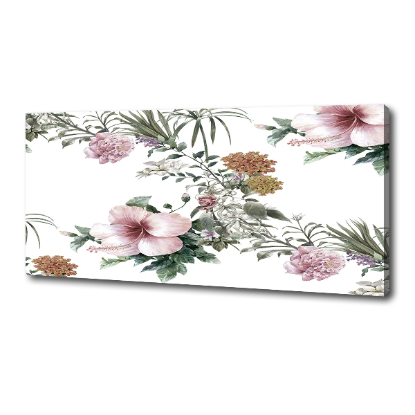 Print pe canvas model floral