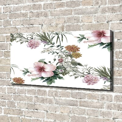 Print pe canvas model floral