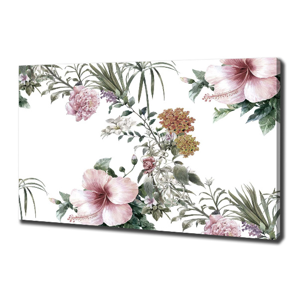 Print pe canvas model floral