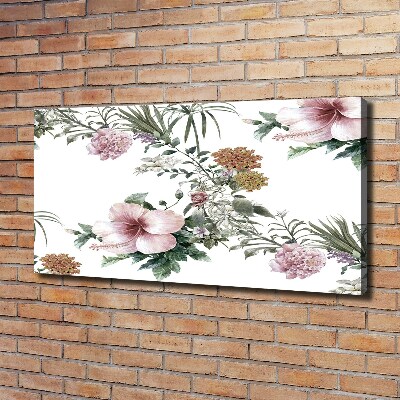 Print pe canvas model floral