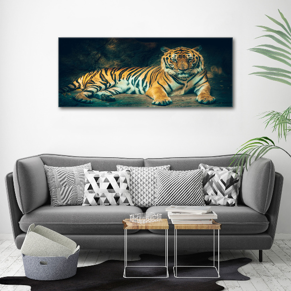 Print pe canvas Tiger Cave