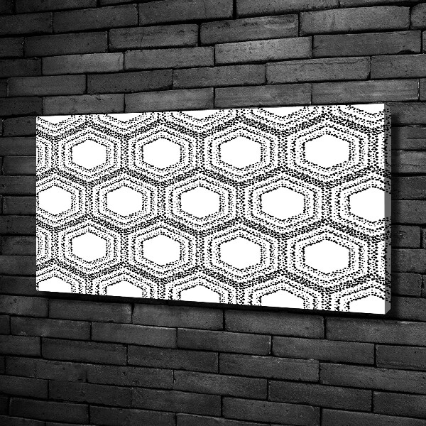 Print pe canvas fundal geometrică