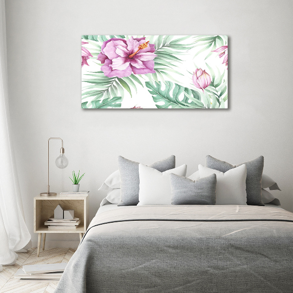 Tablou pe pânză canvas flori Hawaii