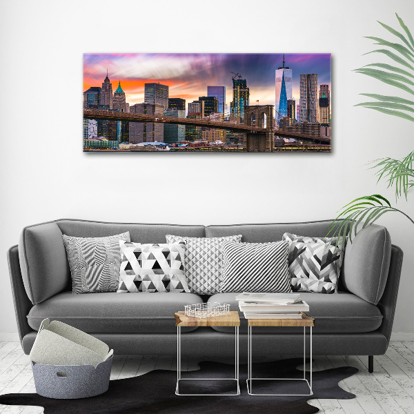 Print pe canvas Manhattan New York City