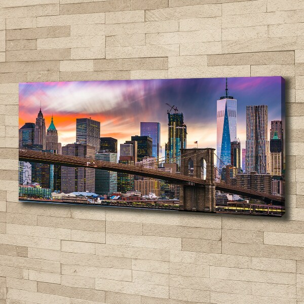 Print pe canvas Manhattan New York City