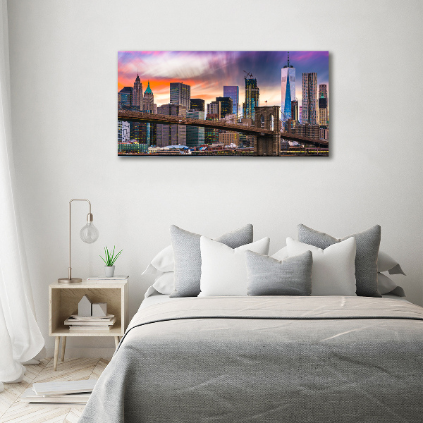 Print pe canvas Manhattan New York City