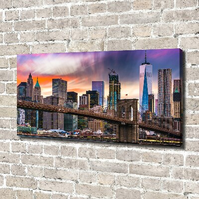 Print pe canvas Manhattan New York City