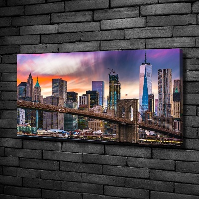 Print pe canvas Manhattan New York City