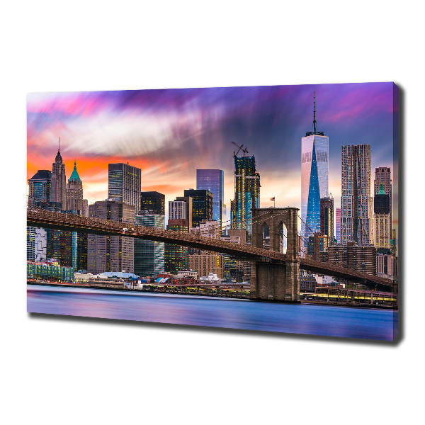 Print pe canvas Manhattan New York City