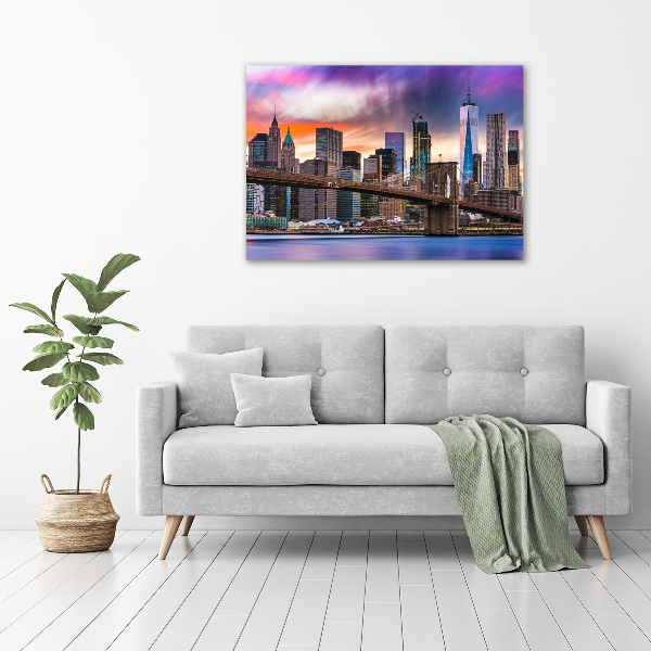 Print pe canvas Manhattan New York City