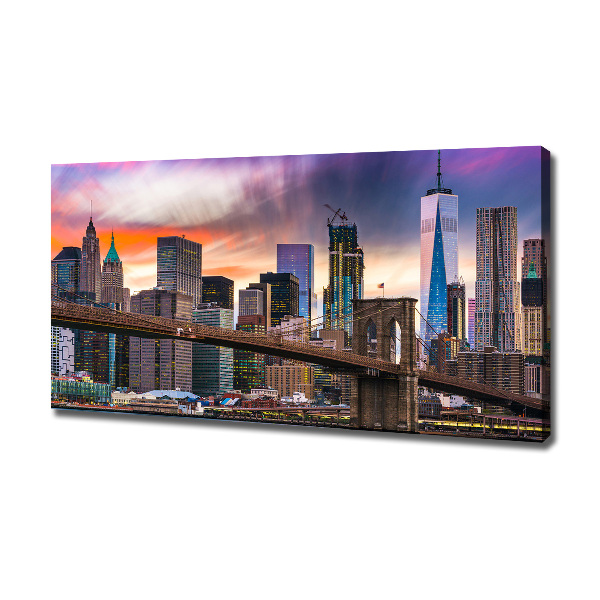 Print pe canvas Manhattan New York City