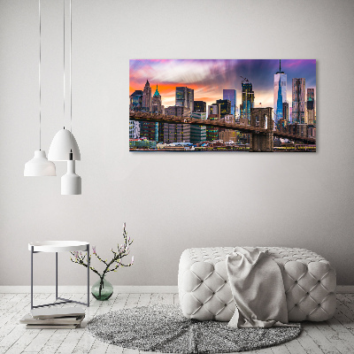 Print pe canvas Manhattan New York City