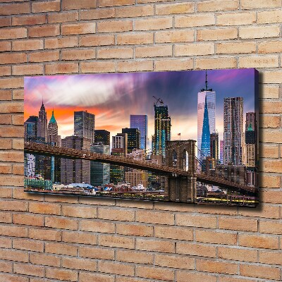 Print pe canvas Manhattan New York City