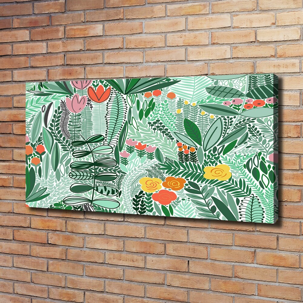 Tablou pe pânză canvas model floral