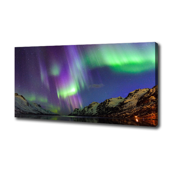 Imprimare tablou canvas Aurora boreala