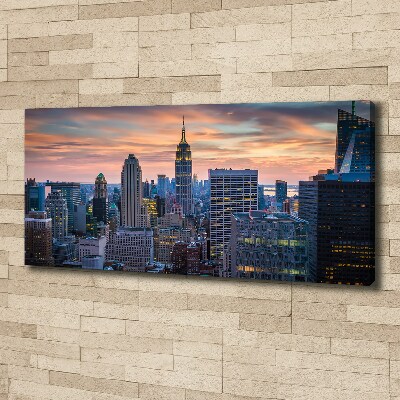 Print pe canvas Manhattan New York City