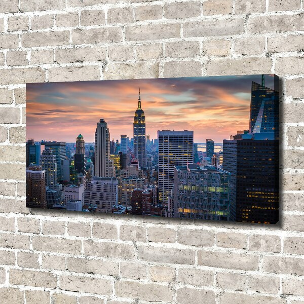 Print pe canvas Manhattan New York City