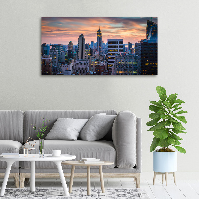 Print pe canvas Manhattan New York City