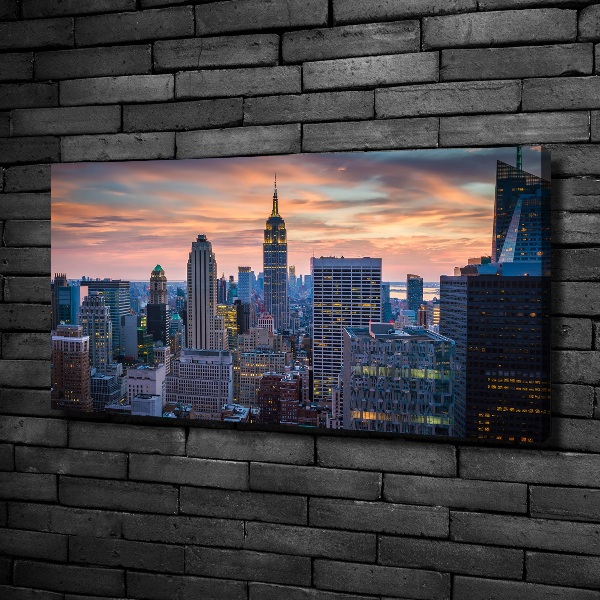 Print pe canvas Manhattan New York City