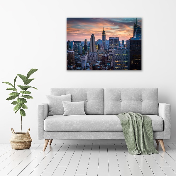 Print pe canvas Manhattan New York City