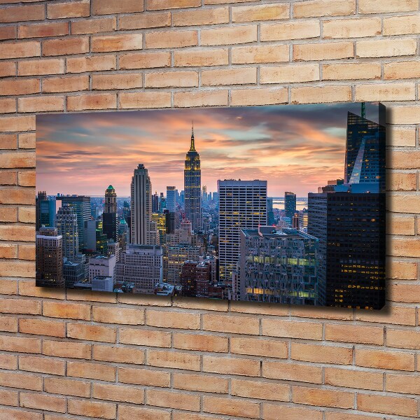 Print pe canvas Manhattan New York City