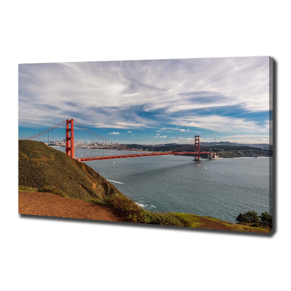 Tablou canvas Podul din San Francisco