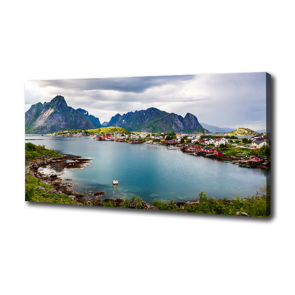 Pictură pe pânză Lofoten din Norvegia