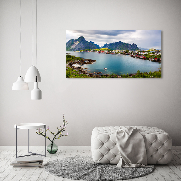 Pictură pe pânză Lofoten din Norvegia