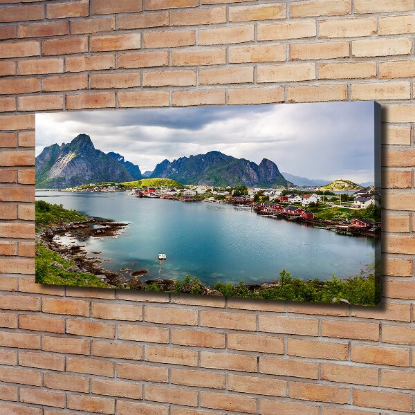 Pictură pe pânză Lofoten din Norvegia